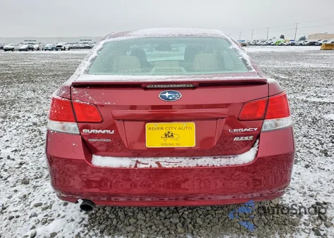 2013 Subaru Legacy 2.5I Premium из США, поврежденный, VIN 4S3BMBG6XD3020490
